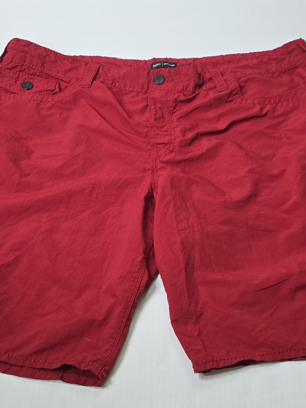 True Religion Men's Red Casual Shorts